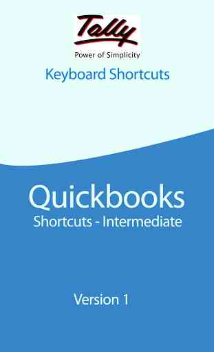 Tally & Quick Books Shortcuts 4