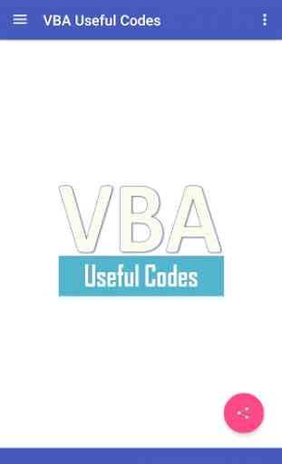 VBA Useful Codes 1