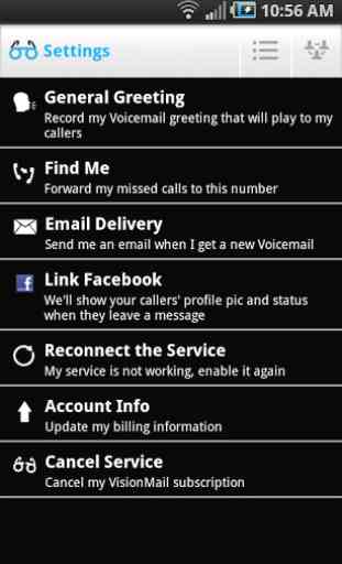 VisionMail Visual Voicemail 4