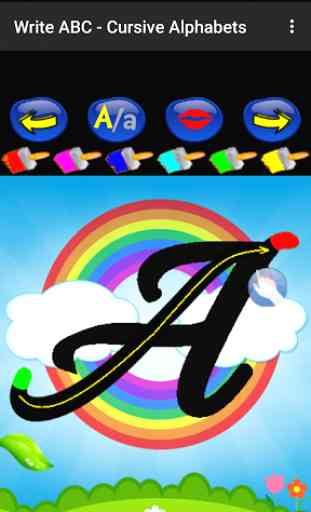 Write ABC - Cursive Alphabets 2