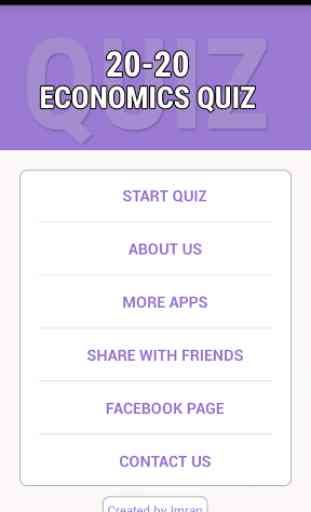 20-20 Economics Quiz 1