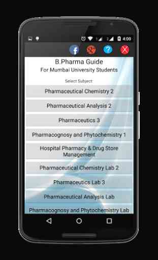 B.Pharmacy Syllabus Guide (MU) 3