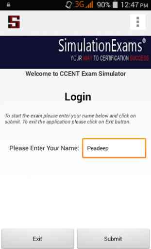 CCENT 100-105 Exam Simulator 1
