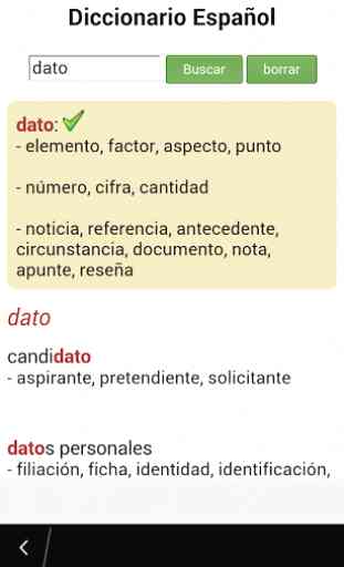 Diccionario Español (Free) 2