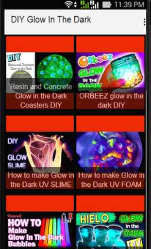 DIY Glow In The Dark 1