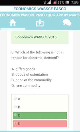 Economics WASSCE Pasco 4