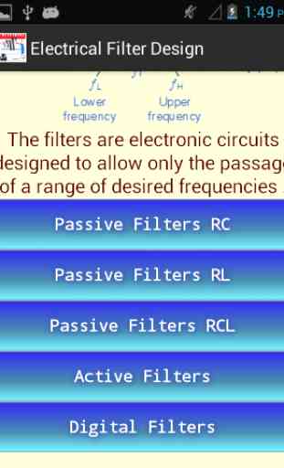 Electrical Filter Design 2