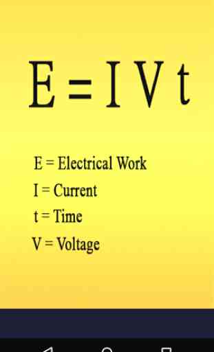 Electrical Formula 3