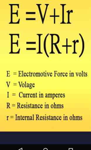 Electrical Formula 4