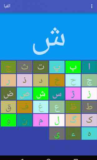 Farsi Alphabet alifbah Farsi 2