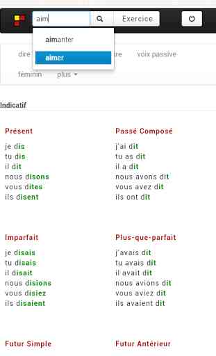 French Conjugation 1