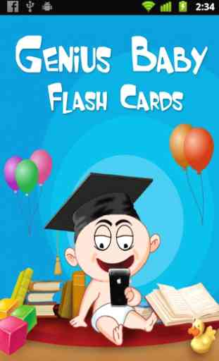 Genius Baby Flashcards 4 Kids 1