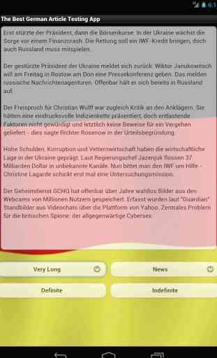 German Article Test App 2