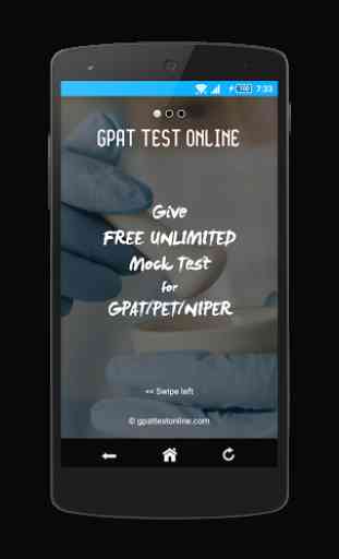 GPAT TEST ONLINE : FREE 2