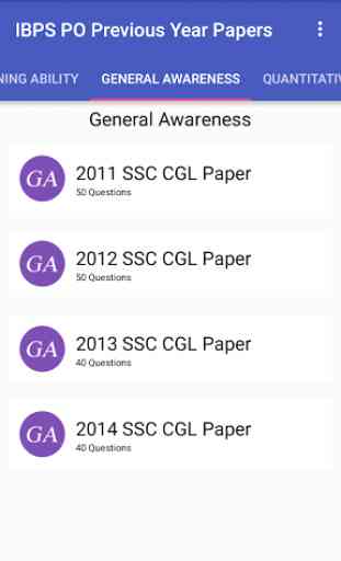 IBPS PO Previous Year Papers 2
