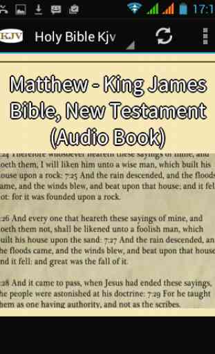 KJV Audio Bible Free 1