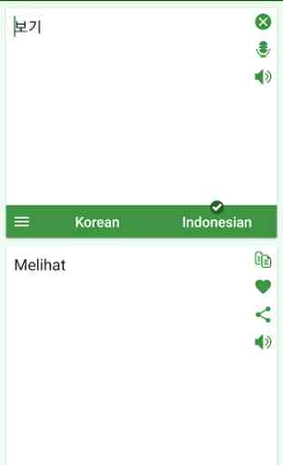 Korean - Indonesian Translator 3