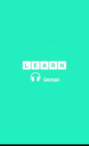 Learn German: Listen To Learn 1