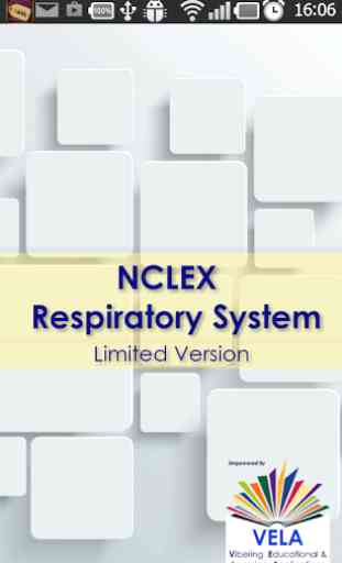 NCLEX Respiratory System exam 1