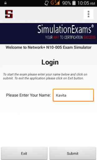 Network+ Exam Simulator 1