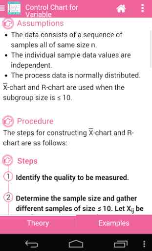 Statistical Quality Control(L) 4