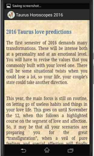 Taurus Horoscope 2016 4