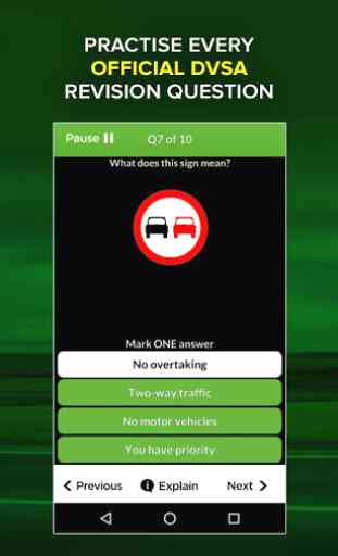 Theory Test for UK Car Drivers 1
