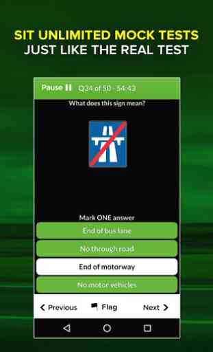 Theory Test for UK Car Drivers 3