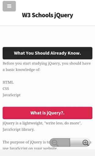 W3Schools JQuery Offline 3