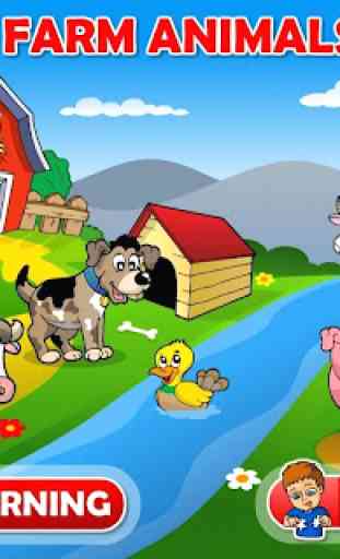 Zoo and Farm Animals for Kids 1