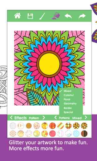 Adult Coloring Book:Garden 4