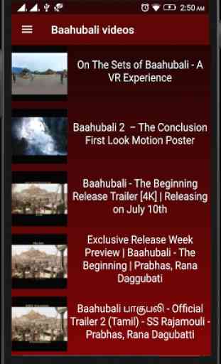 Baahubali Videos 3