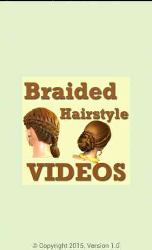 Braided Hairstyle Step VIDEOs 1