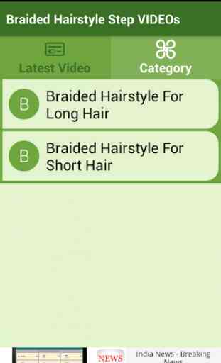 Braided Hairstyle Step VIDEOs 3