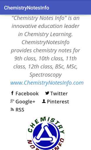Chemistry Notes Info 2