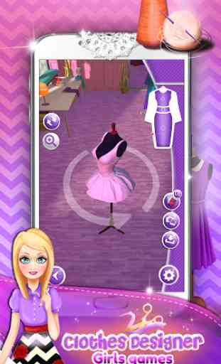 Clothes Designer Girls Games 3