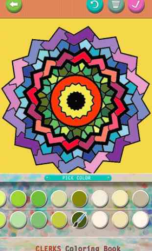 Coloring Book Mandala 3