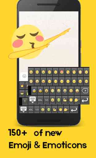Dab Emoji Keyboard Go 3