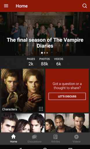 Fandom: The Vampire Diaries 1