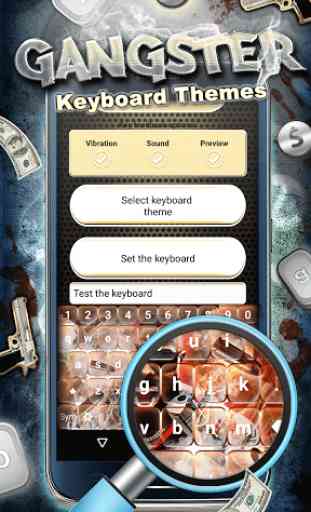 Gangster Keyboard Themes 3