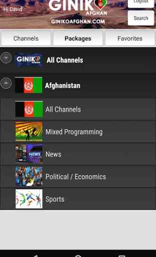Giniko Afghan TV 1