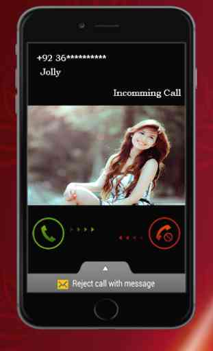 Girl Friends Fake Call & SMS 4