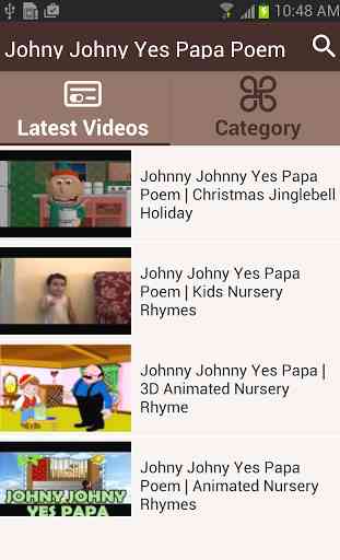 Johny Johny Yes Papa Poem 2