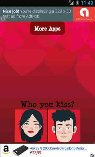 Kissing Game Test 2