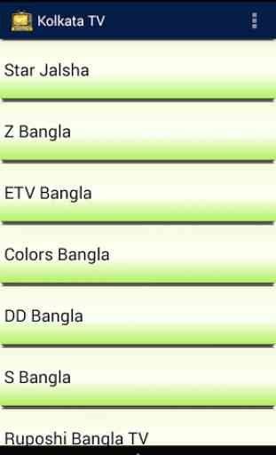 Kolkata All Bangla TV Channels 1