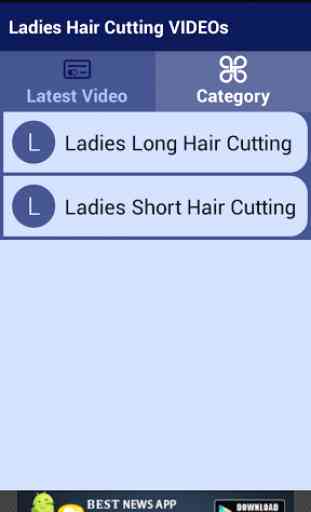 Ladies Hair Cutting VIDEOs 3