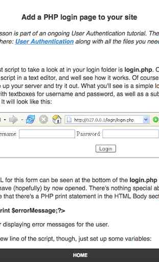 Learn Php : Tutorial for PHP 2