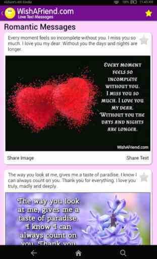 Love Messages & Love Images 2