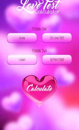 Love Test Calculator 3