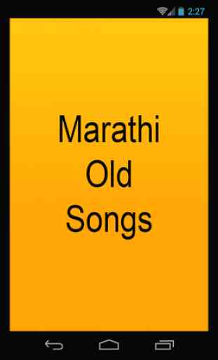 Marathi Old Songs 1